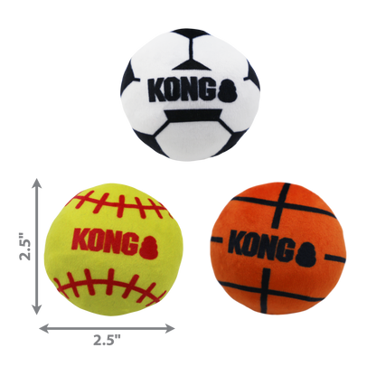 Kong Cat Sport Balls (2 Unidades) - Juguetes para Gatos