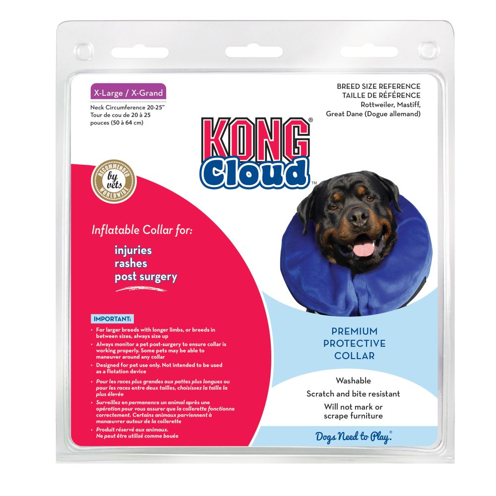 Kong Collar de Recuperación Cloud - Collar Recuperación para Perros y Gatos