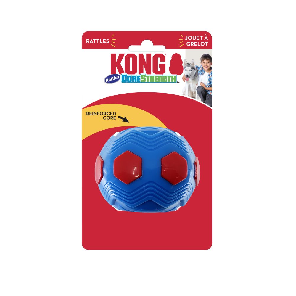 Kong CoreStrength Rattlez Pod - Juguetes para Perros