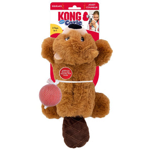 Kong Cozie Pocketz Beaver Medium - Juguetes para Perros