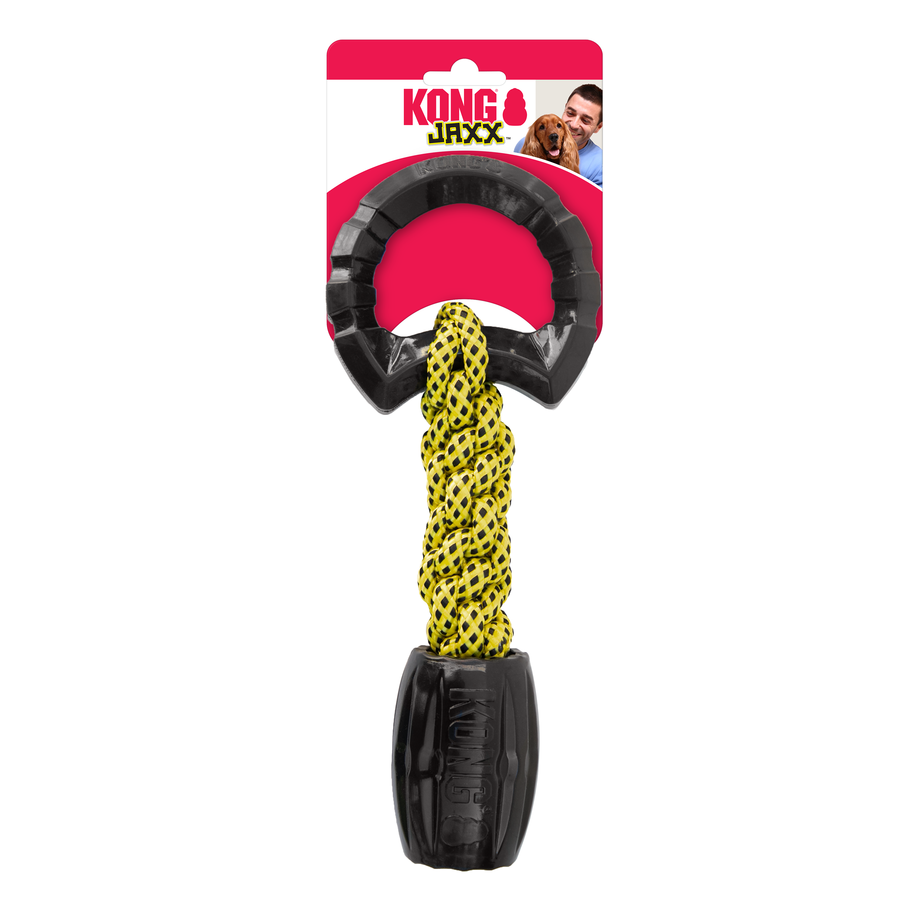 Kong Jaxx Braided Tug Large - Juguetes para Perros
