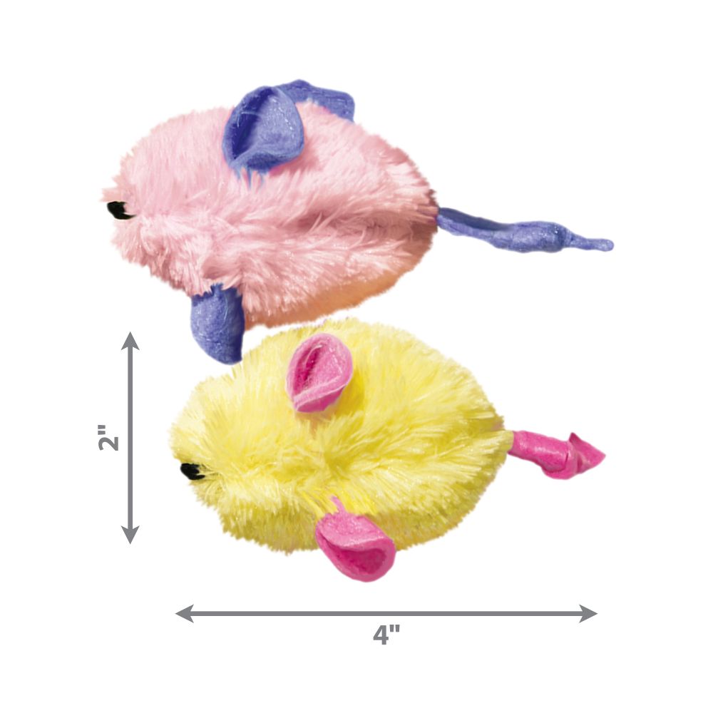 Kong Kitten Mice 2-Pack - Juguetes para Gatos