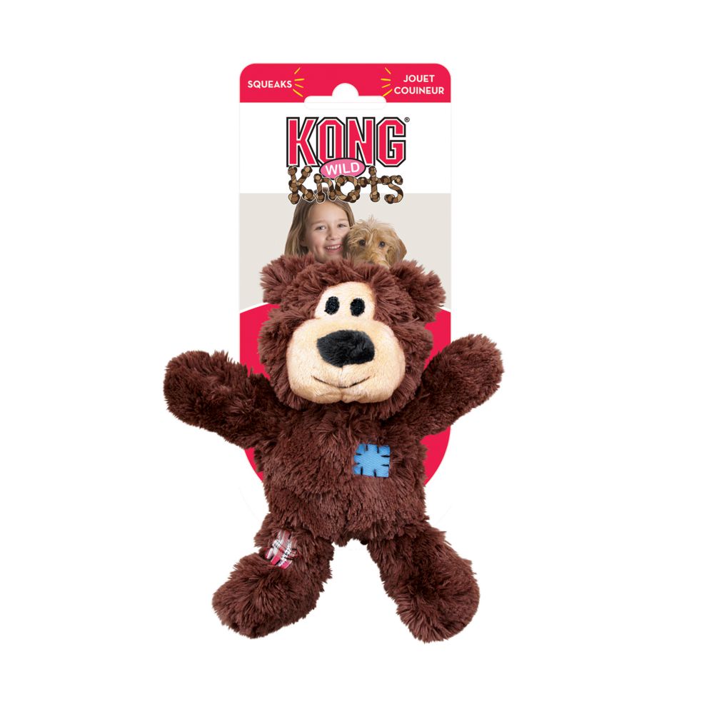 Kong Peluche Wild Knots Bears - Juguetes para Perros