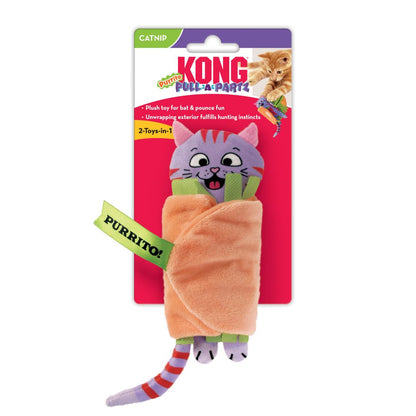 Kong Pull-A-Partz Purrito - Juguetes para Gatos