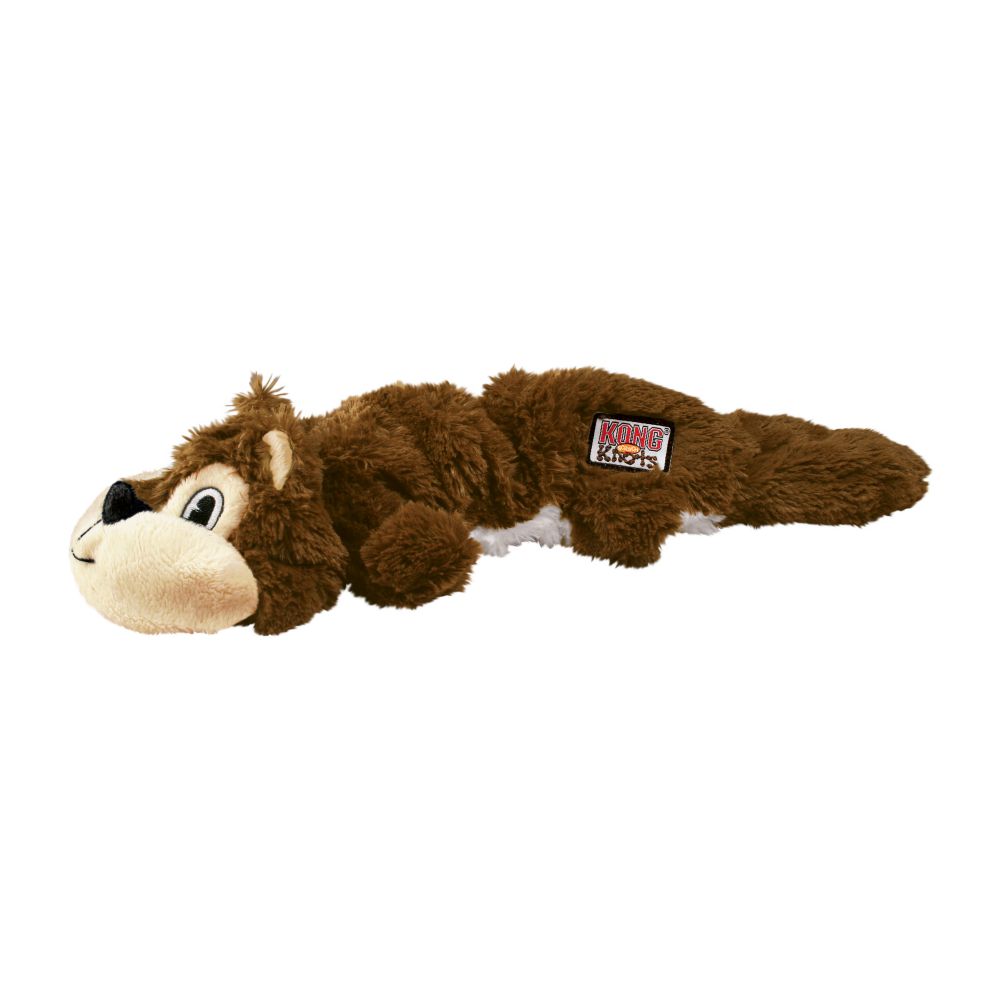 Kong Scrunch Knots Squirrel Small/Medium - Juguetes para Perros