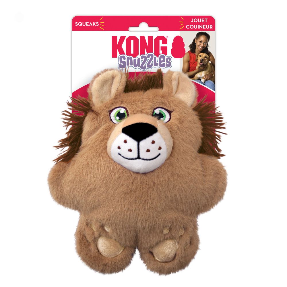 Kong Snuzzles Lion Medium - Juguetes para Perros