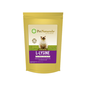 L-Lysine Pet Naturals - Suplemento alimenticio para Gatos