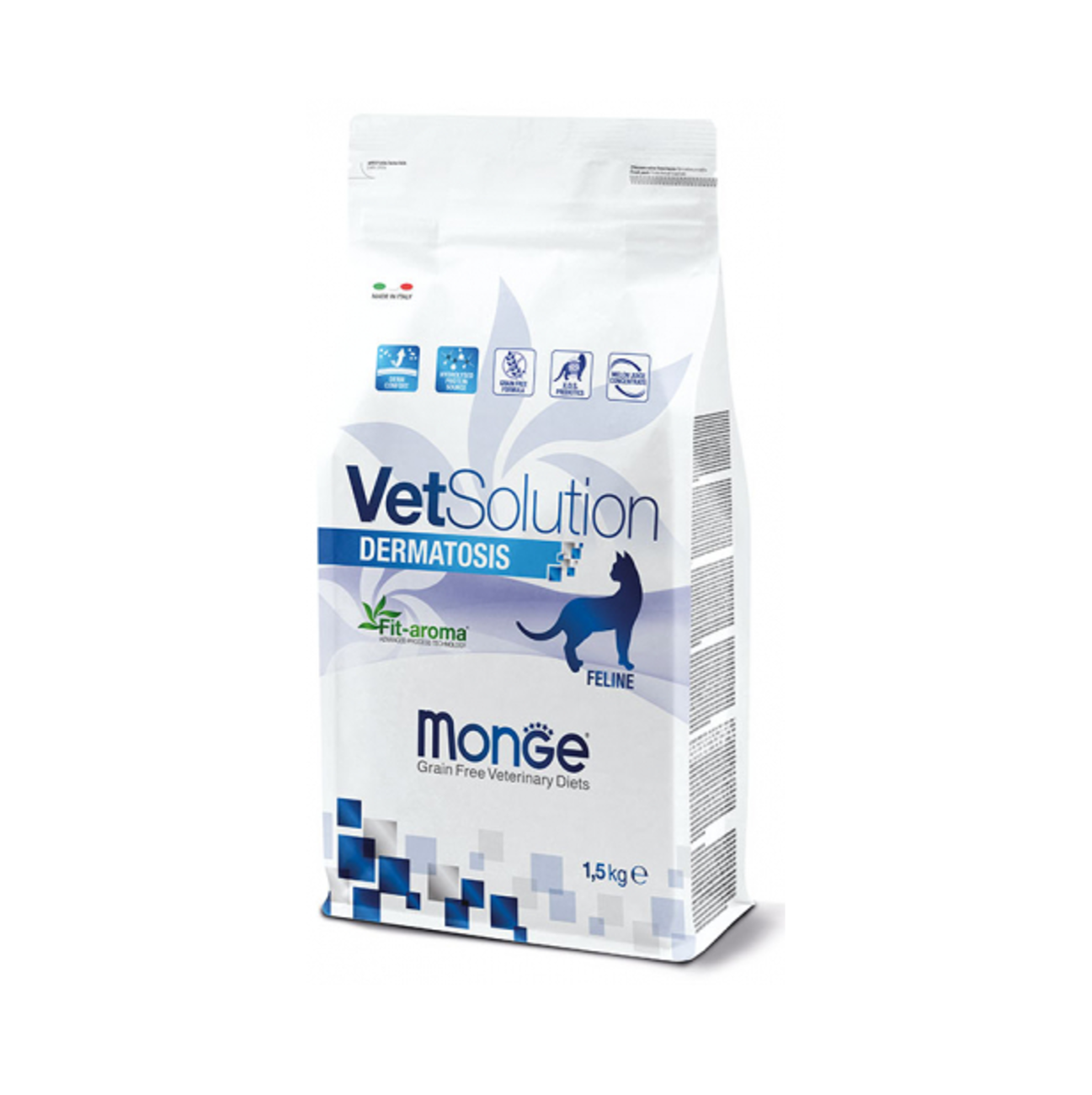 Monge Vet Solution Dermatosis - Alimento Medicado para Gatos