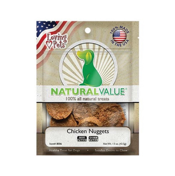 Natural Value Chicken Nuggets - Snacks para Perros
