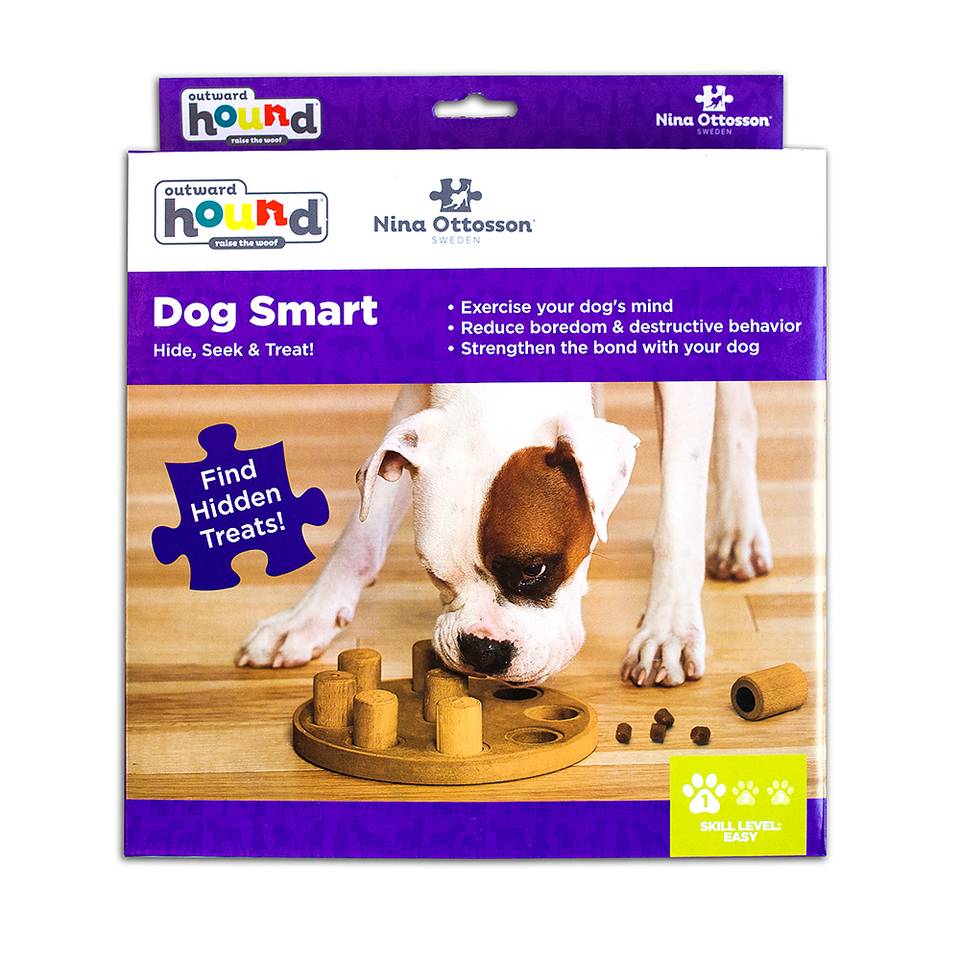Nina Ottosson Dog Smart Composite Nivel 1 - Juegos de Inteligencia para Perros