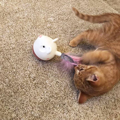 Nina Ottosson Hunt 'N Swat Treat Tumbler Nivel 1 - Juegos de Inteligencia para Gatos