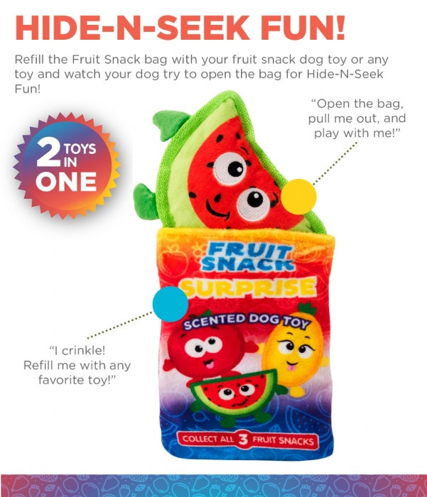 Outward Hound Surprise Fruit Snack - Juguetes para Perros