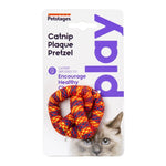 Petstages Catnip Plaque Away Pretzel - Juguetes para Gatos