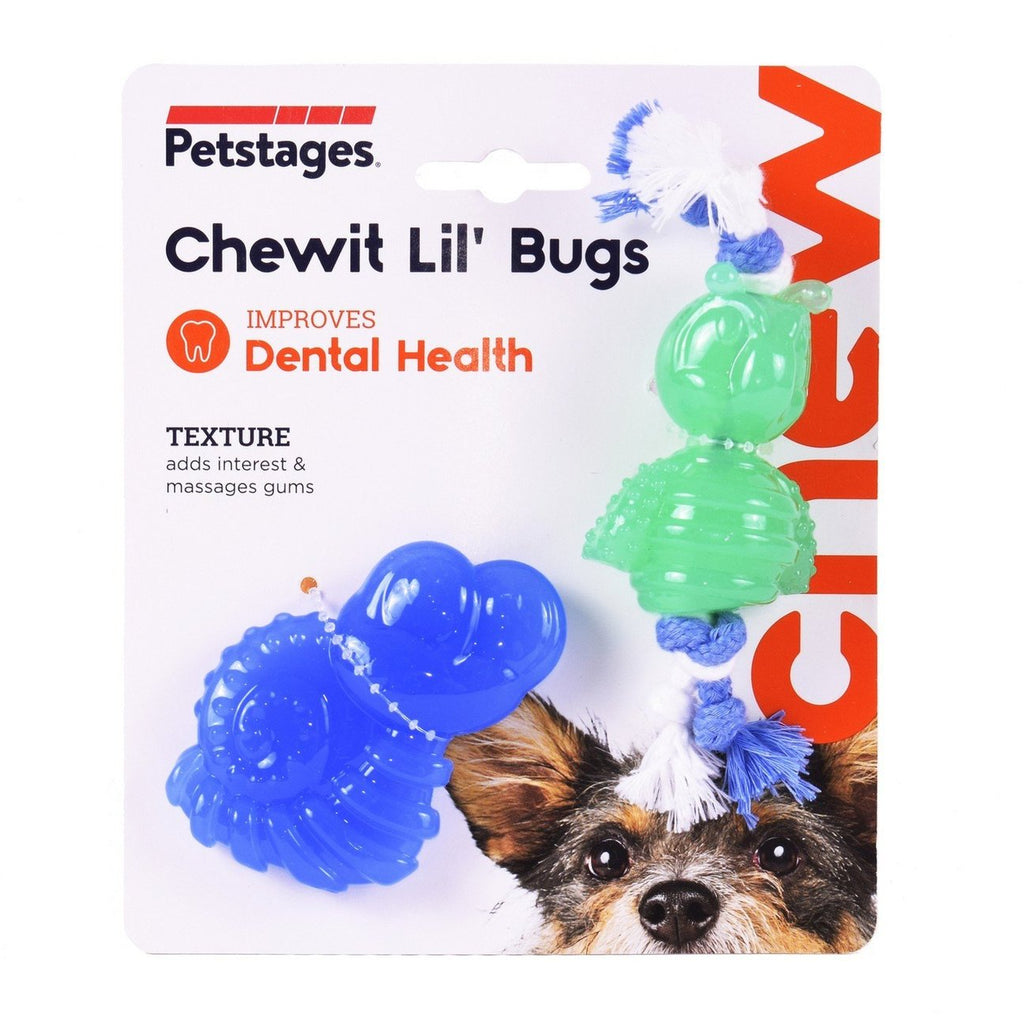 Petstages Orka Chewit Lil' Bugs - Juguetes para Perros