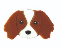 Placa de Identificación Cavalier King  Sam Pet - Placas de Identificación para Perros