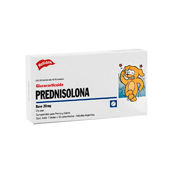 Prednisolona 20 MG - Medicamentos para Perros y Gatos