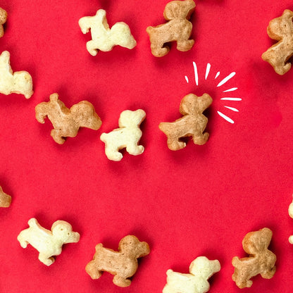 Pup Corn Plus Tocineta y Mantequilla de Maní - Snacks para Perros