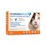 Revolution Plus de 2.5 a 5 KG - Antipulgas y Desparasitantes para Gatos