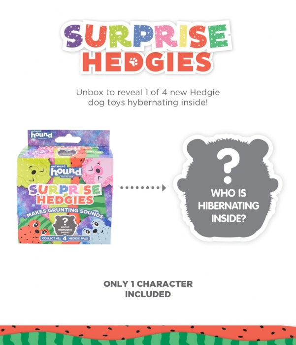 Surprise Hedgies Plush - Juguetes para Perros