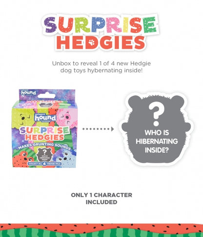 Surprise Hedgies Plush - Juguetes para Perros