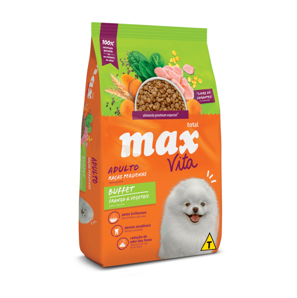 Total Max Vita Adultos Razas Pequeñas Pollo - Alimento para Perros