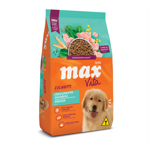Max Vita Cachorros Crecimiento Saludable Pollo - Comida para Perro