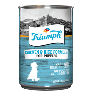 Triumph Chicken and Rice Formula for Puppies - Alimento Húmedo para Perros