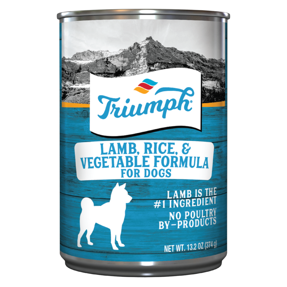 Triumph Lamb, Rice, and Vegetable Formula - Alimento Húmedo para Perros