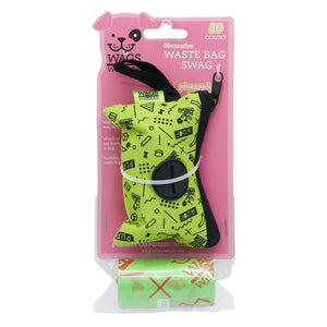 Wags & Wiggles Dispensador de Bolsas Piña + 30 Bolsas - Dispensador de Bolsas para Perros