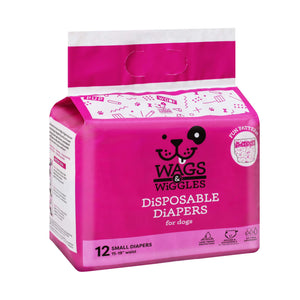 Wags and Wiggles Pañales S - Pañales para Perros