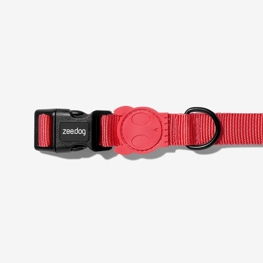 Zee.Dog Collar Neon Coral - Collares para Perros