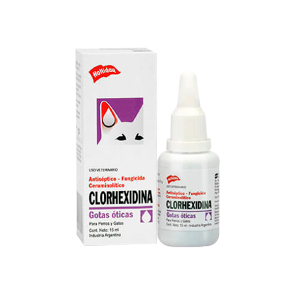 Clorhexidina Gotas Óticas - Medicamentos para Perros y Gatos