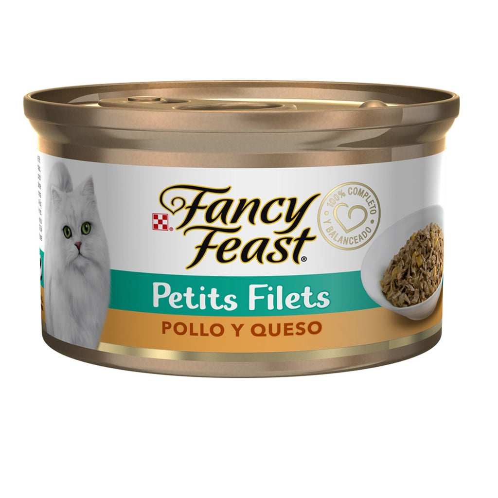 Fancy Feast Petit Filets Pollo y Queso - Alimento Húmedo para Gatos a domicilio en Bogotá - Petit Paws