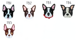 Placa de Identificación Boston Terrier Sam Pet - Placa de Identificación para Perros