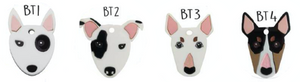 Placa de Identificación Bull Terrier Sam Pet - Placa de Identificación para Perros