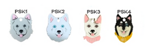 Placa de Identificación Pomsky - Placa de Identificación para Perros