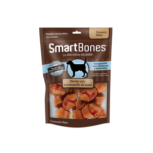 Smartbones Mantequilla de Maní Mini - Huesos para Perros