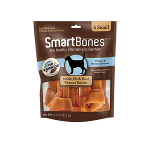 Smartbones Mantequilla de Maní Small - Snacks para Perros